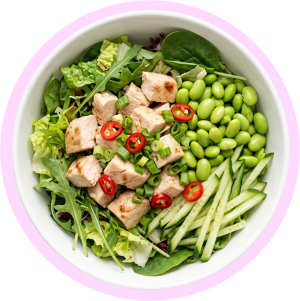 HIGH PROTEIN CHICKEN BOWL